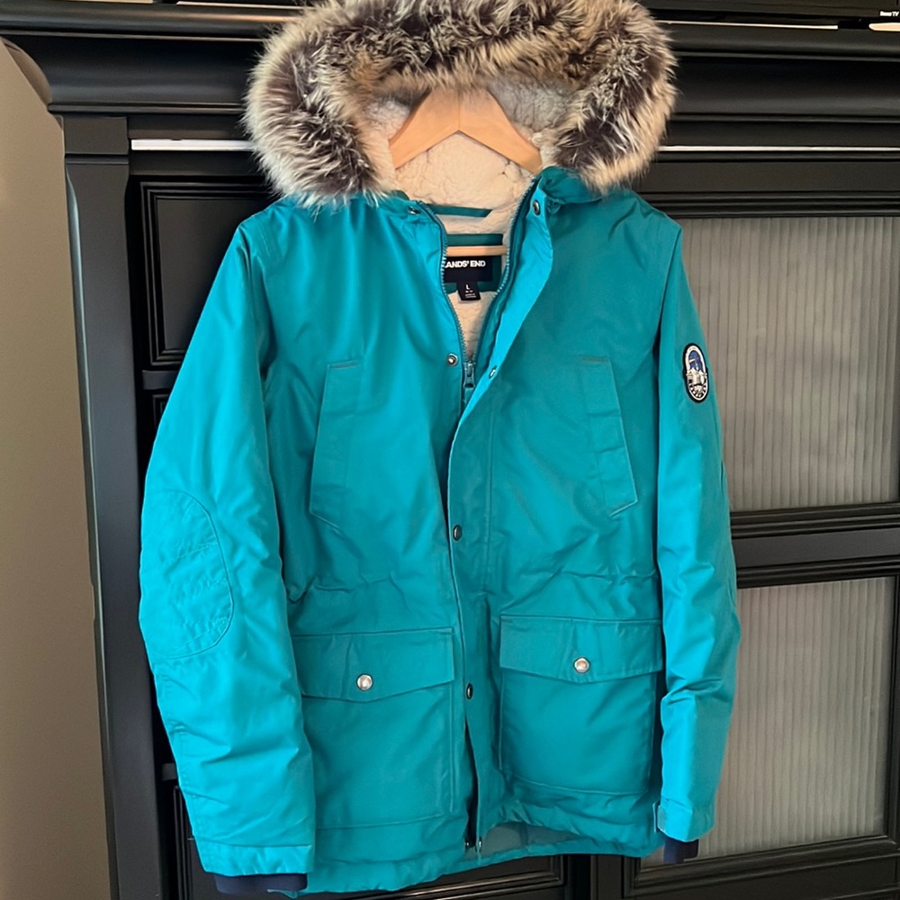 Lands End Kids Expedition Waterproof Winter Down Parka